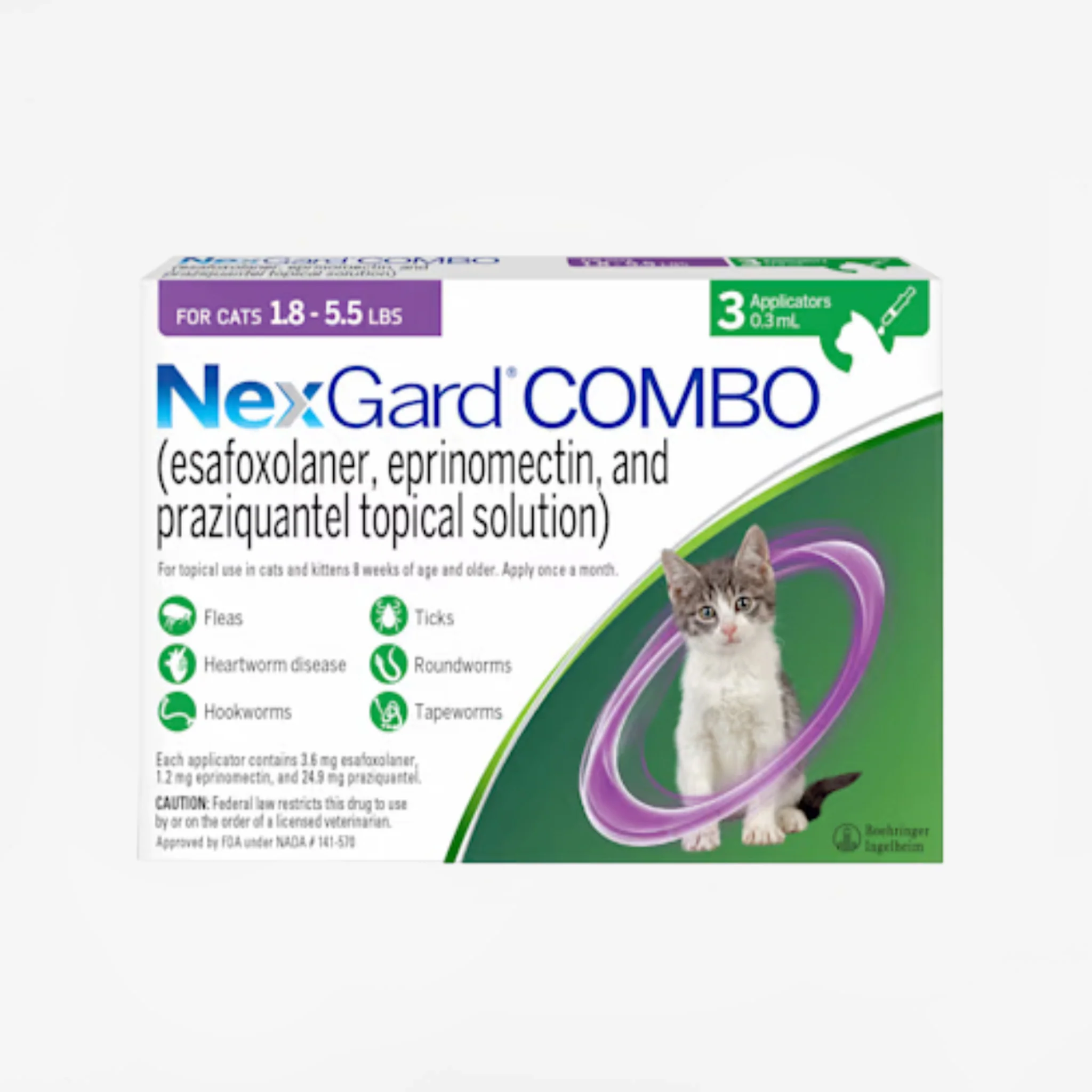 Topical Flea Medicine for Cats
